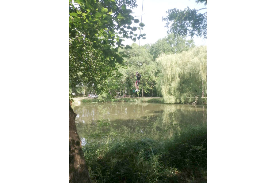 L'accrobranche- La tyrolienne