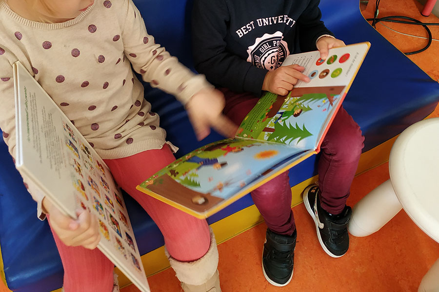 Les ateliers lecture et découverte d’albums