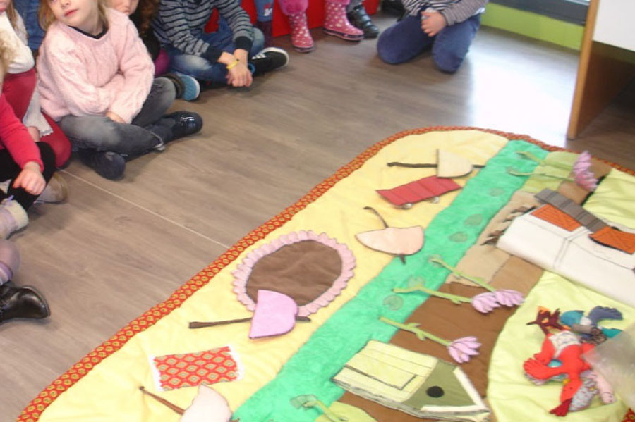 Les raconte-tapis de la bibliothèque de Bléré