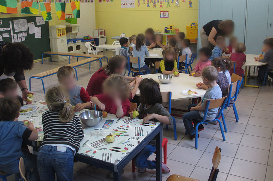 Les projets : La semaine du goût avec les MS-GS