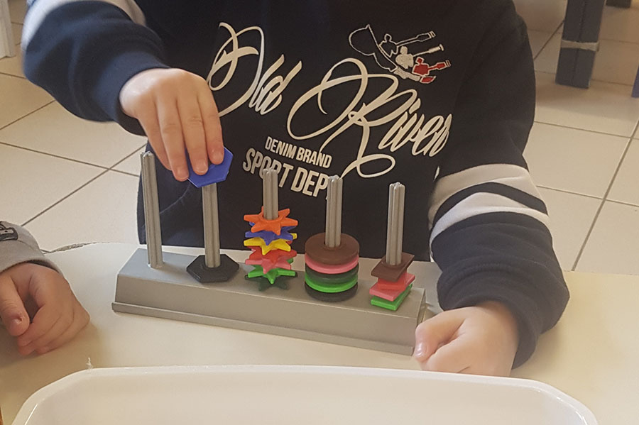 Trier selon la couleur ou la forme